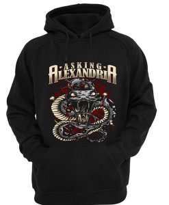 Asking Alexandria snake hoodie