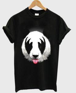 Kiss Panda Plush The Demon T-shirt