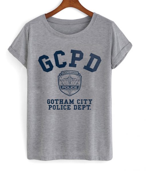 GCPD gotham city police dept t-shirt