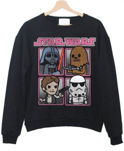 star wars cartoon cute sweatshirt