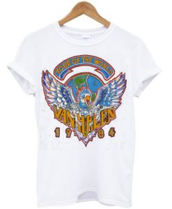 Vintage Van Halen Tour t-shirts