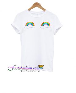 Rainbow With Clouds T-Shirt