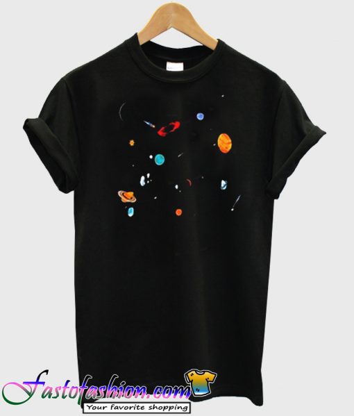 Space Planet Galaxy T-Shirt