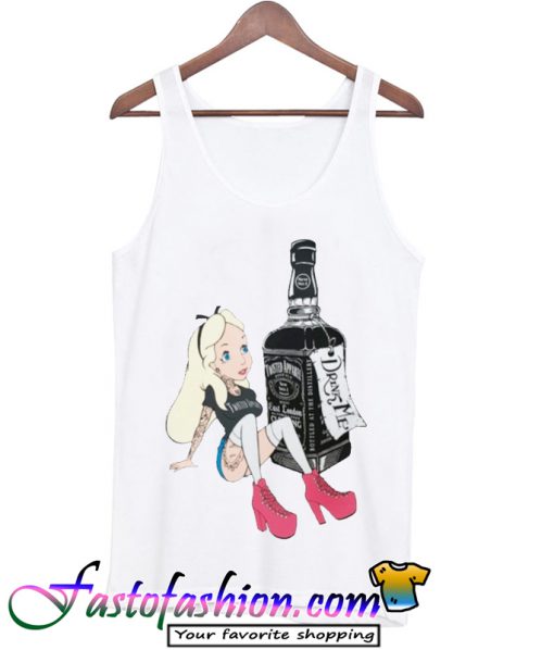 Alice In Wonderland Drink Tank Top