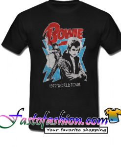 Bowie World Tour T Shirt