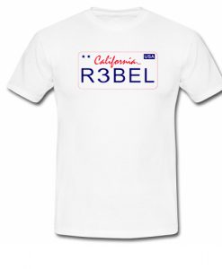 California Rebel USA T Shirt