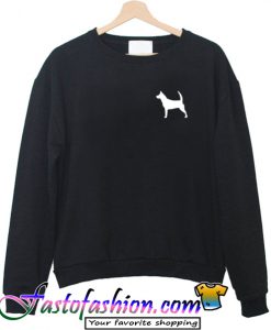 Dog Sillouette Sweatshirt