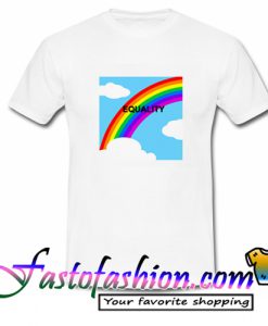 Equality Rainbow Cloud T Shirt