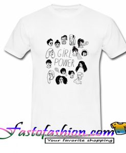 Girl Power Art T Shirt