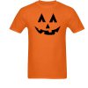 Halloween Pumpkin Face Orange tshirt