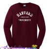Harvard University Athletic Dept Maroon Sweatshirt