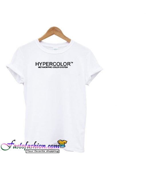 Hypercolor t shirt