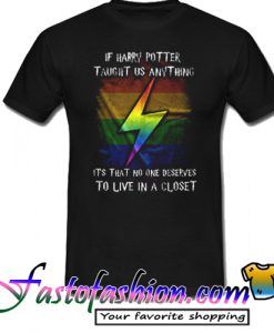 LGBT Harry Potter Rainbow T Shirt