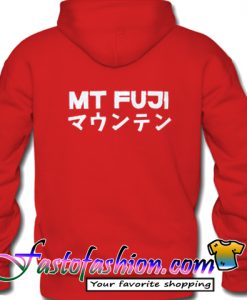 MT FUJI japan hoodie