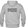 PINK Hoodie back