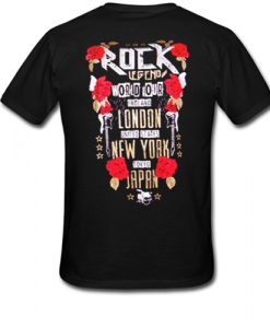 Plus hollie rock slogan T Shirt