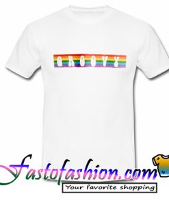 Rainbow Groovy T Shirt