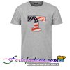 Tennessee American Flag T Shirt