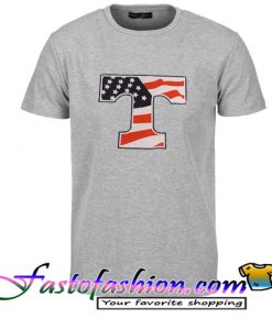 Tennessee American Flag T Shirt