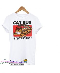 Totoro Cat Bus Style T shirt