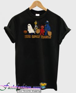 Vintage Sesame Street Here Comes T-Shirt