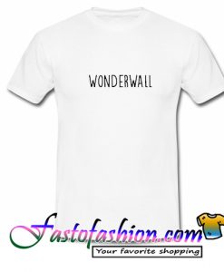 Wonderwall Baseball T Shirt