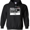 Xanax Alprazolam Tablets Hoodie