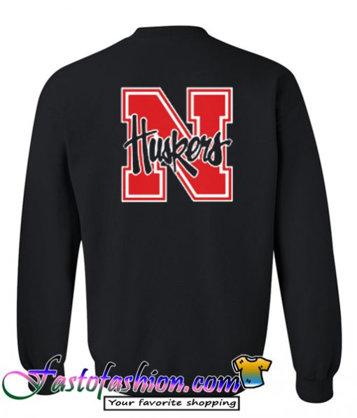 huskers logo sweatshirt