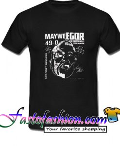 mayweather mcgregor T Shirt
