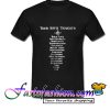 think hippie though T Shirt