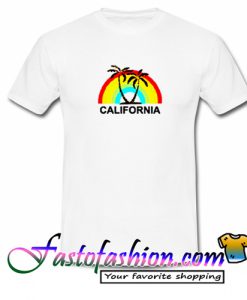 California Rainbow T Shirt