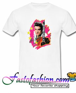 Elvis Presley The King Vintage With Guitar T Shirt