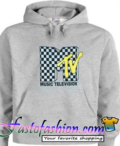 MTV Checkered Logo Hoodie