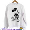Mickey mouse black and white Sweatshirt