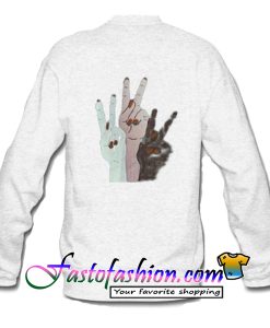 Peace Hand Sweatshirt