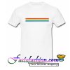 Rainbow Stripe T Shirt