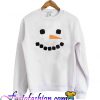 Snowman Face Sweatshirt