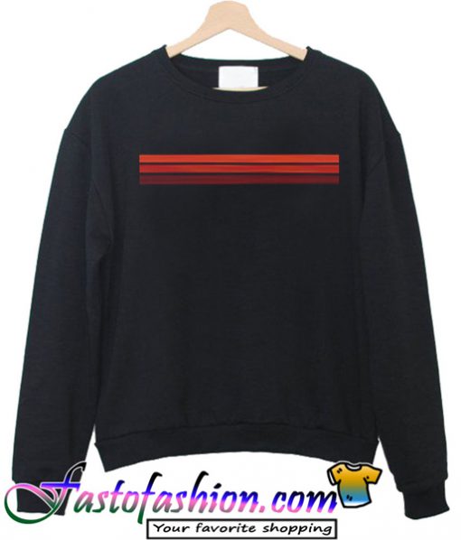 Stripe Color Sweatshirt