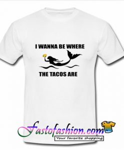 Taco Mermaid T Shirt