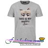 This Is My Happy Face Grumpy Cat T Shirt