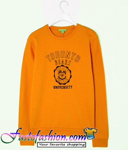 Toronto Bears University sweatshirt