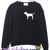 Victoria's secret dog Logo Sweatshirt