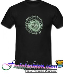 We live by the sun we feel by the moon T Shirt