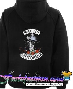 made in california hoodie