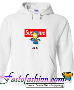 simpson bart rap hoodie
