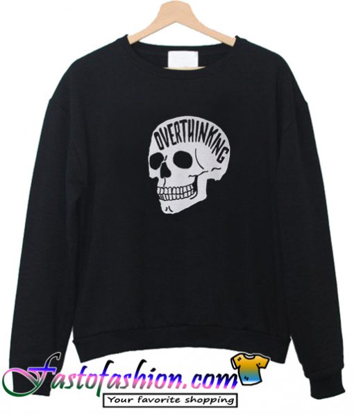 Anxiety Skull Sweatshirt