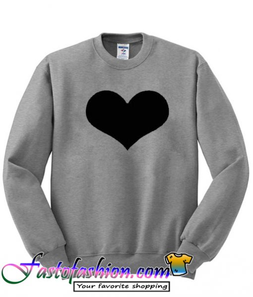 Black Heart Sweatshirt