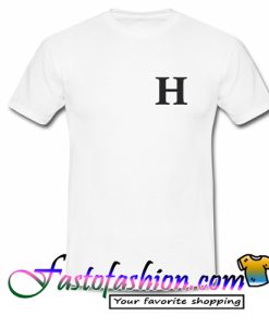 H Font T Shirt