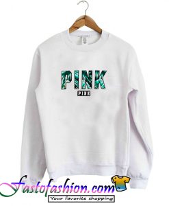 Pink Palm Tree Sweatshirt