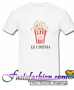 Pop Corn Le Cinema T Shirt